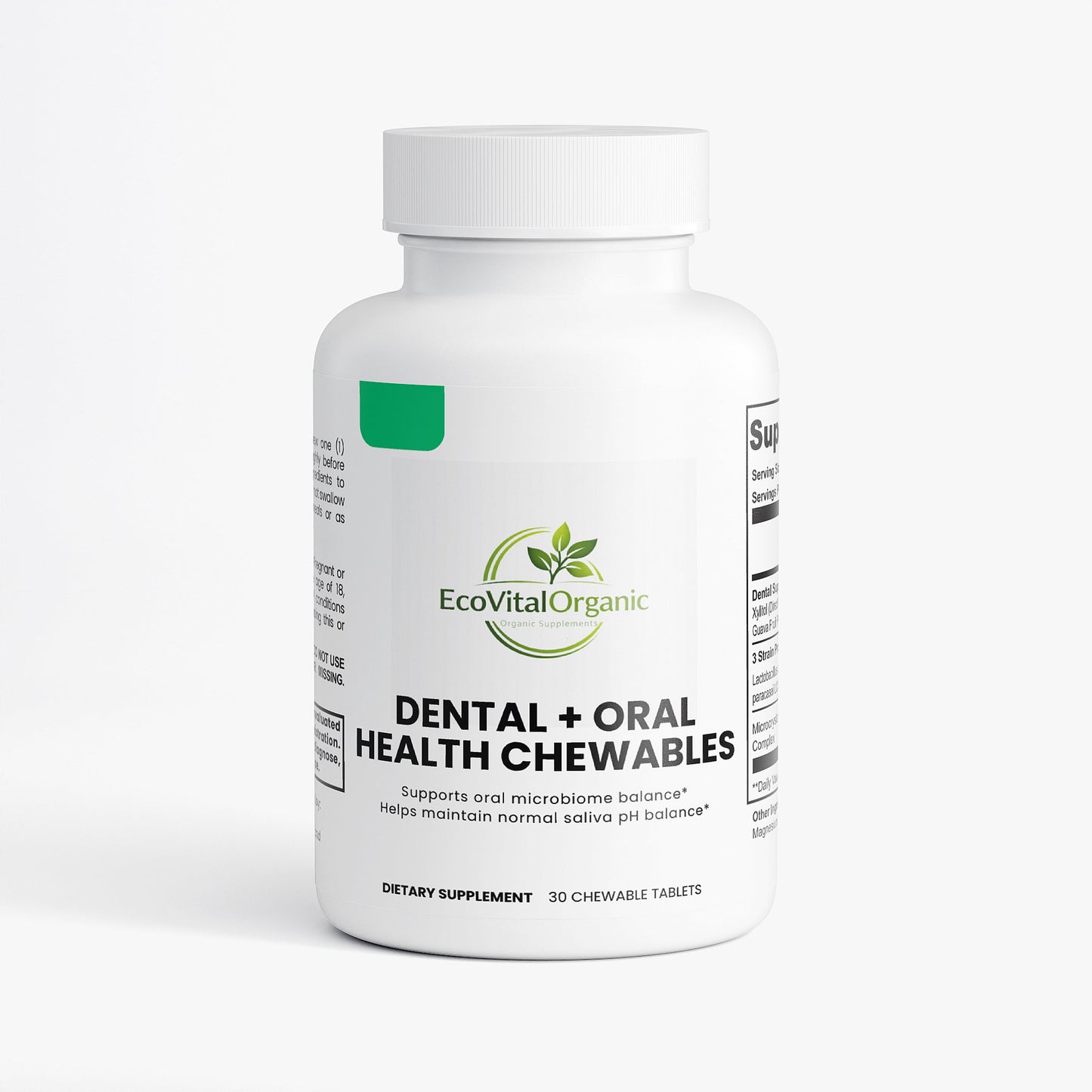 🌿EcoVitalOrganic Dental + Oral Health Chewables