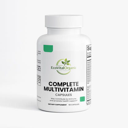🌿EcoVitalOrganic Complete Multivitamin Capsules