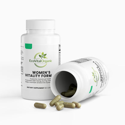 🌿EcoVitalOrganic Women’s Vitality Formula Capsules