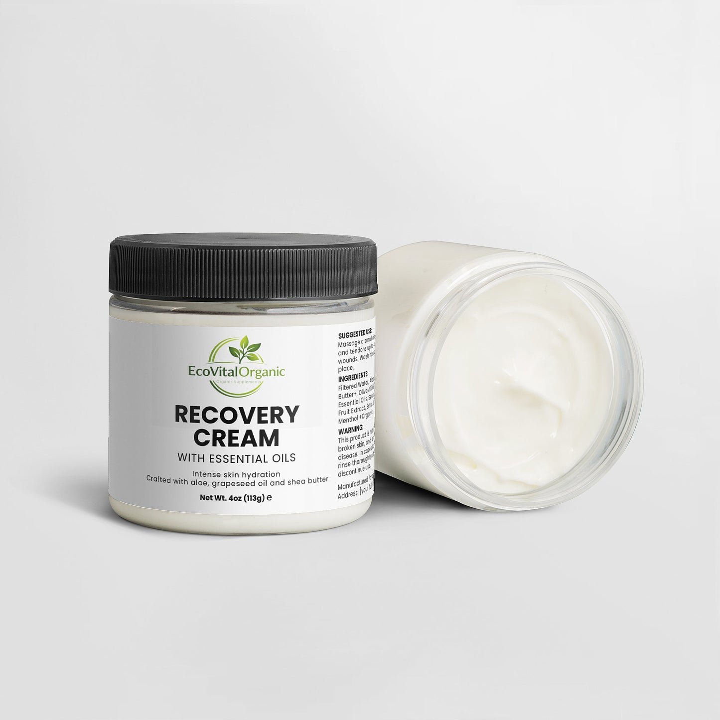 🌿EcoVitalOrganic Recovery Cream
