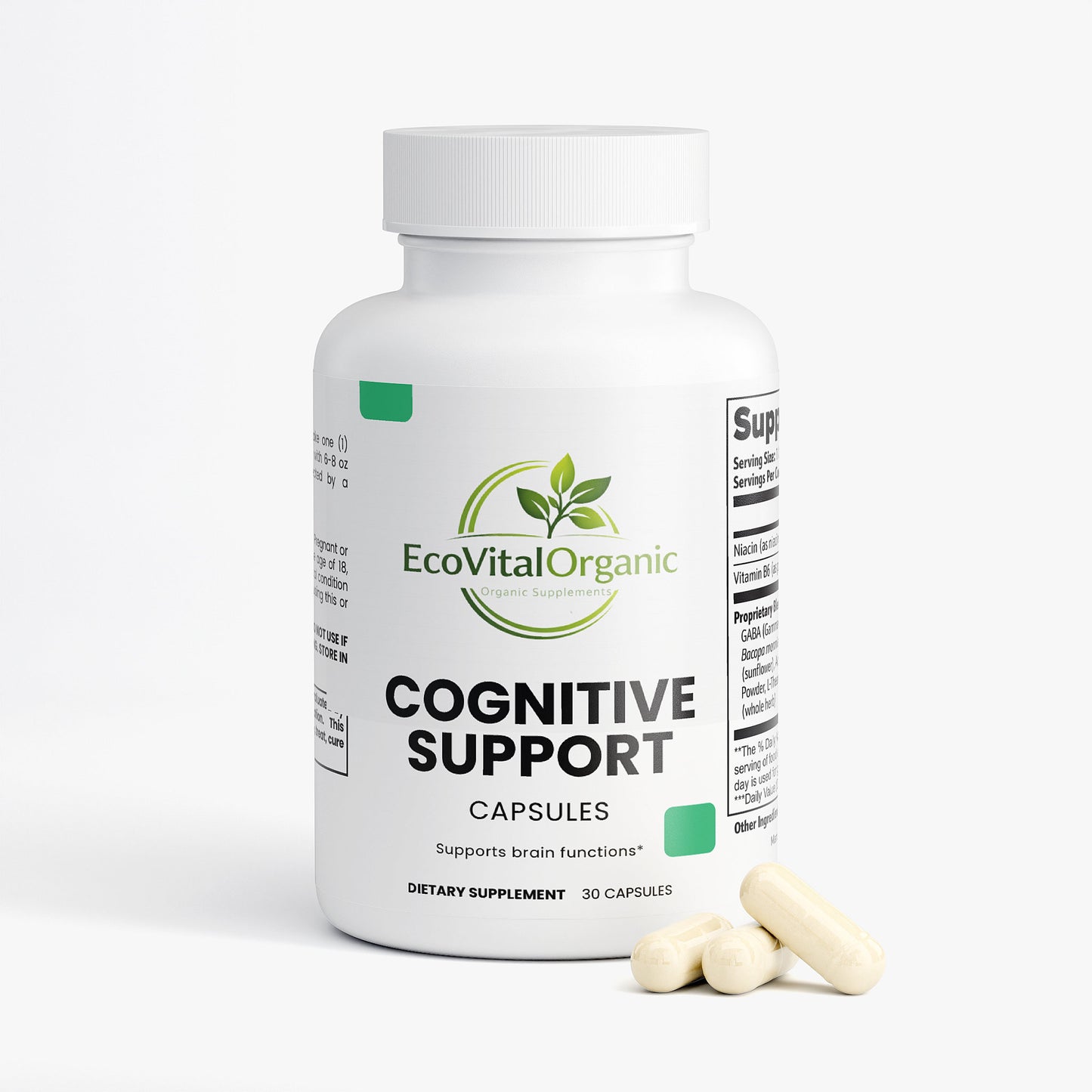 🌿 EcoVitalOrganic Cognitive Support