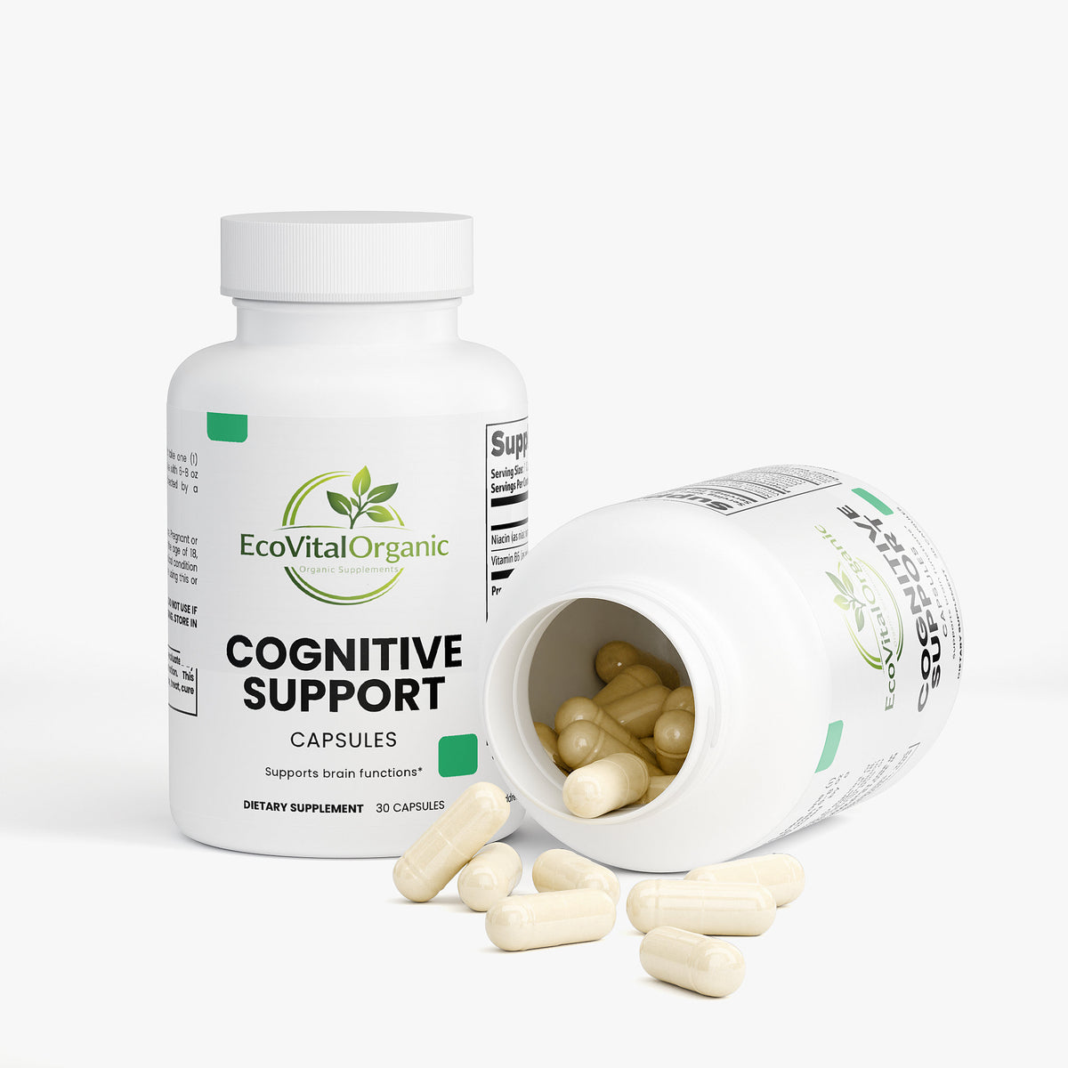 🌿 EcoVitalOrganic Cognitive Support