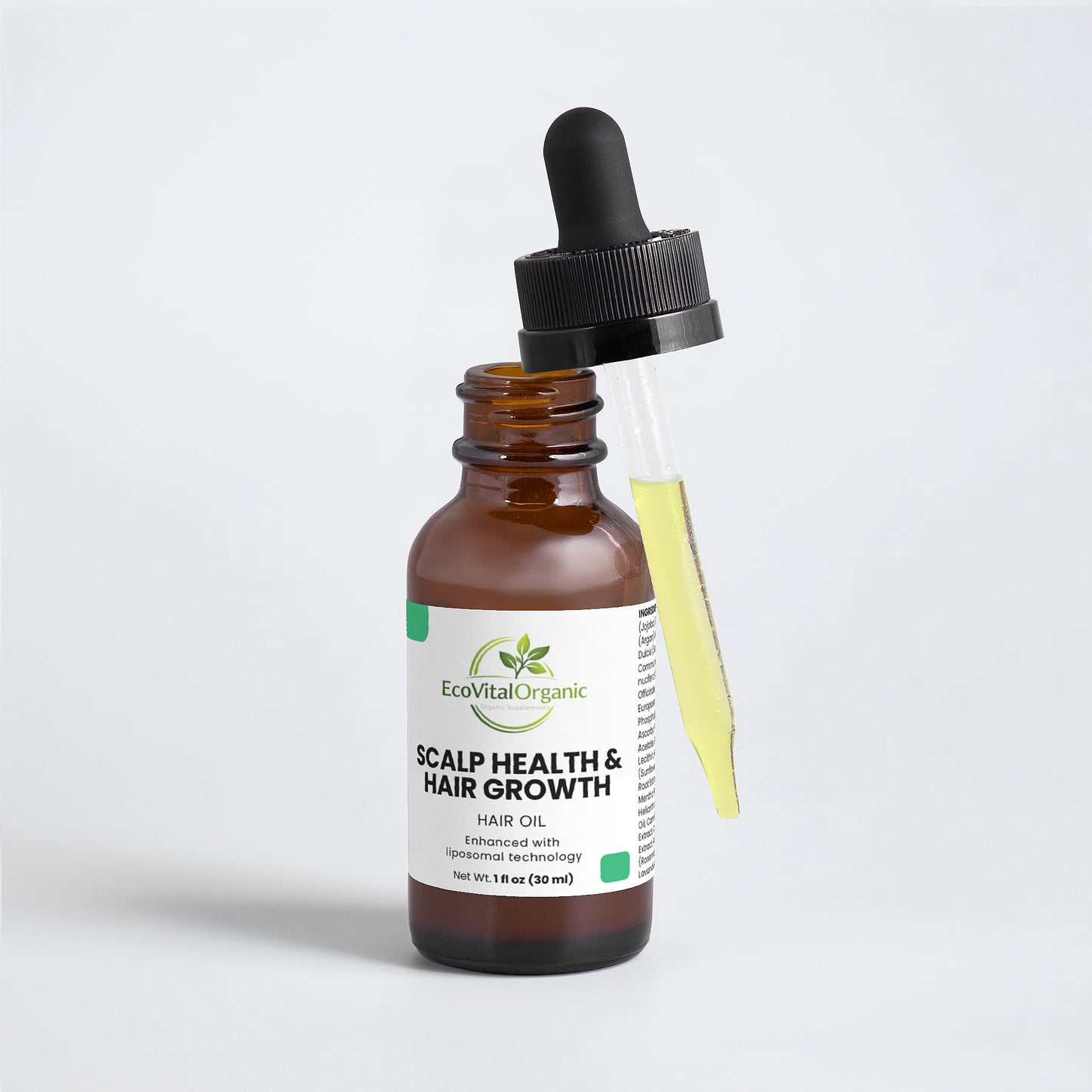 🌿EcoVitalOrganic Hair Oil for Scalp Health & Hair Growth