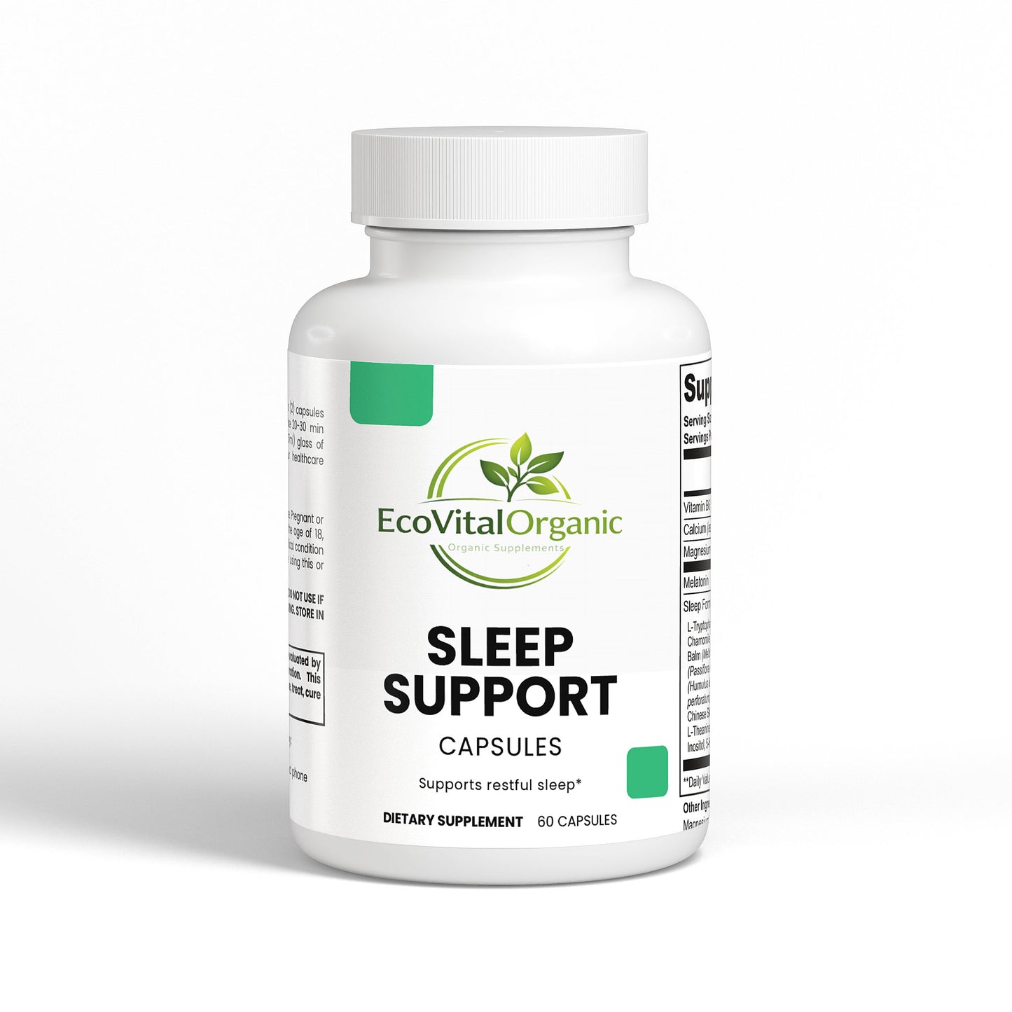 🌿EcoVitalOrganic Sleep Support Capsules