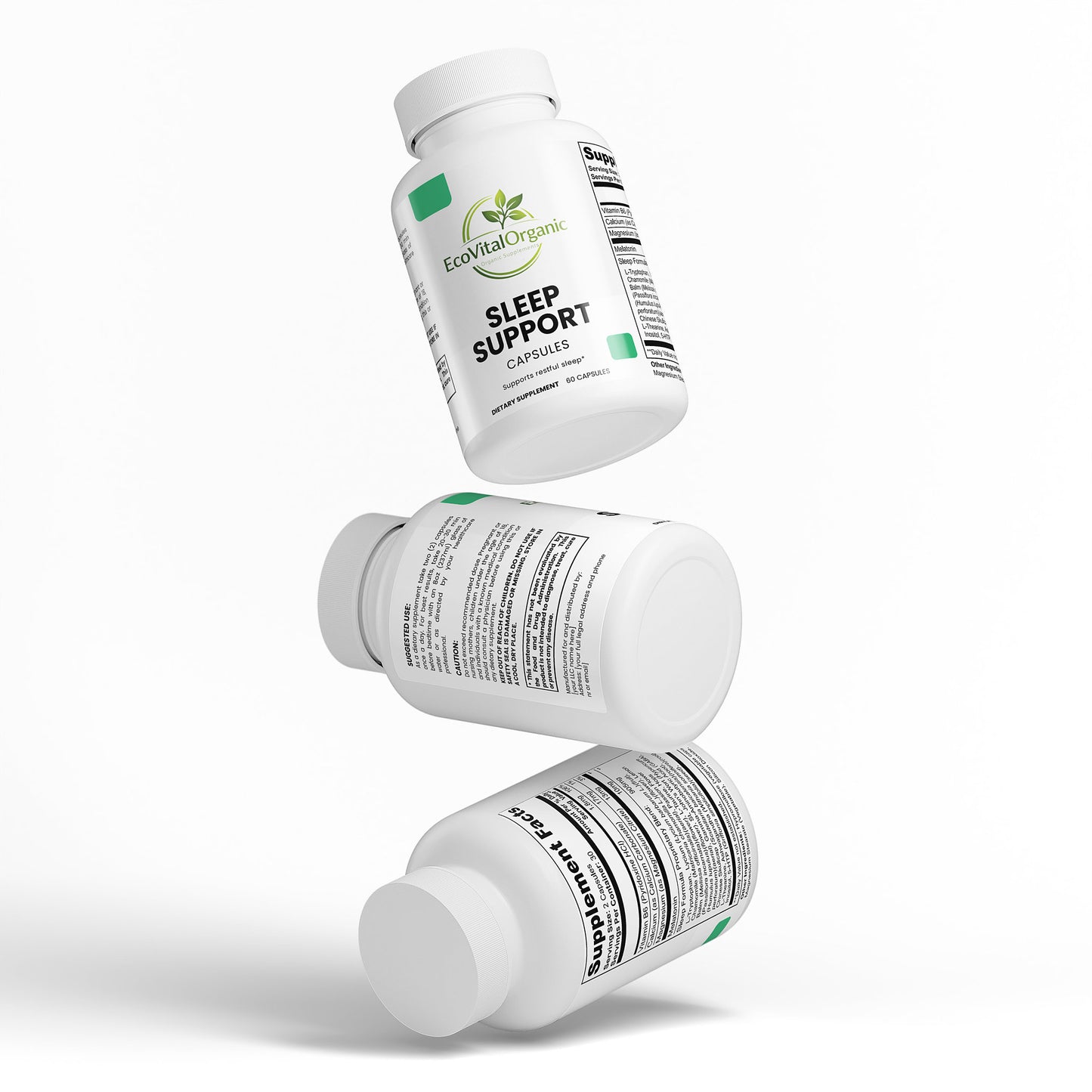 🌿EcoVitalOrganic Sleep Support Capsules