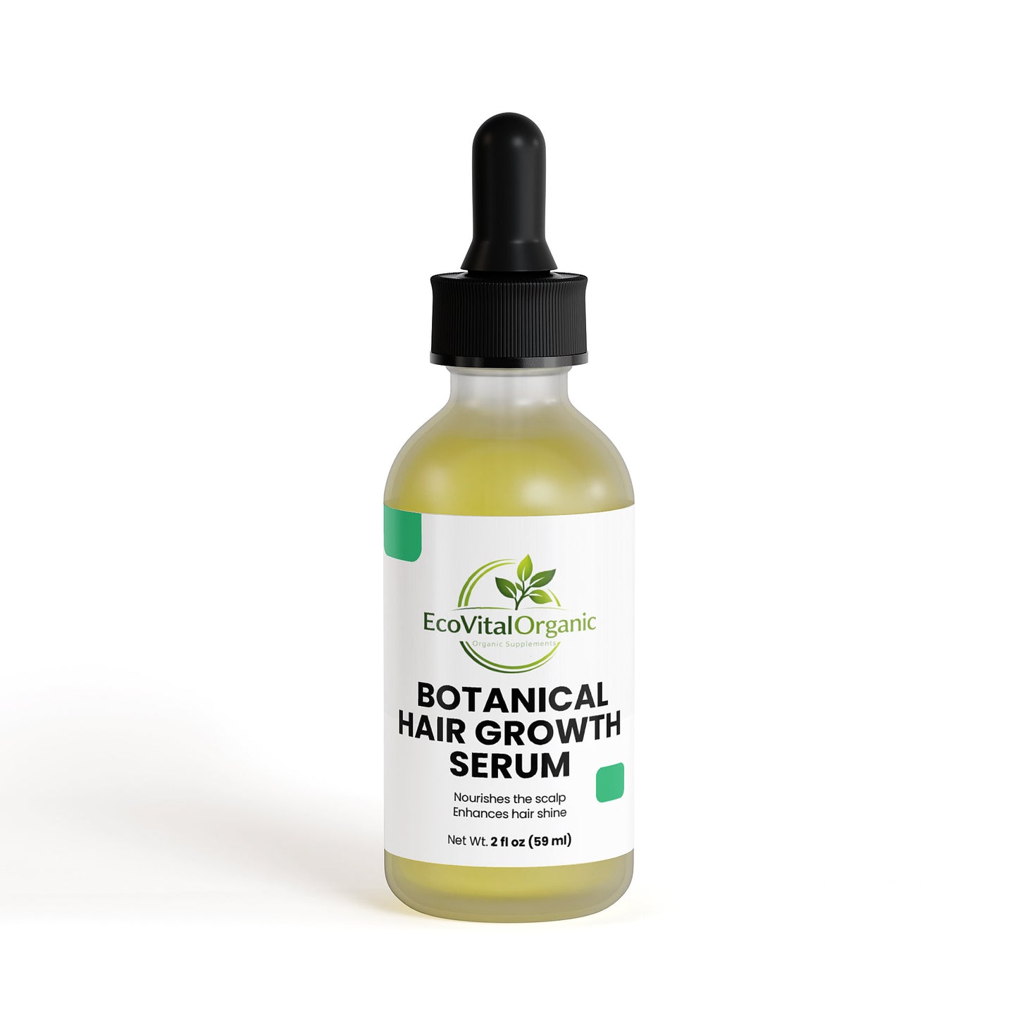 🌿EcoVitalOrganic Botanical Hair Growth Serum