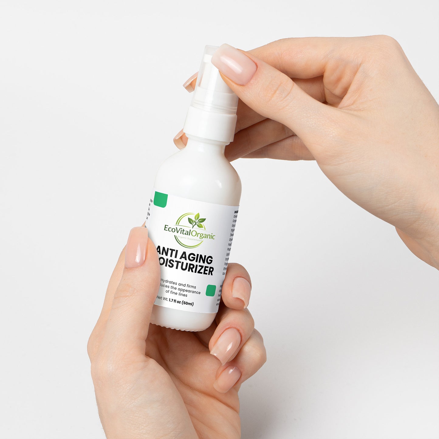 🌿EcoVitalOrganic Anti‑Aging Moisturizer