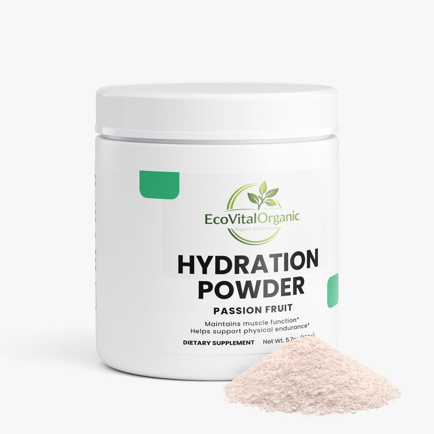 🌿EcoVitalOrganic Hydration Powder (Passion Fruit)
