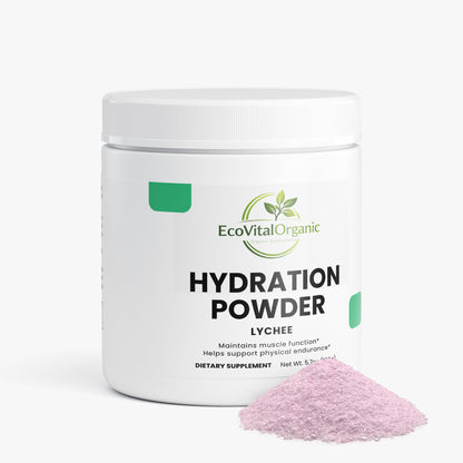🌿EcoVitalOrganic Hydration Powder (Lychee)