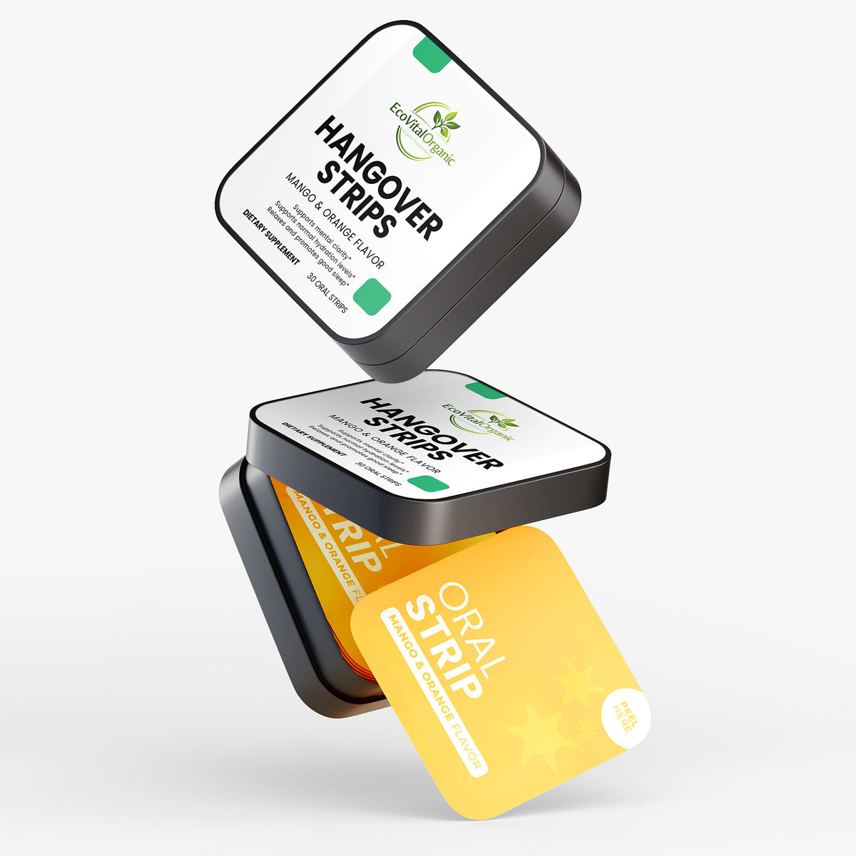 🌿EcoVitalOrganic Hangover Strips