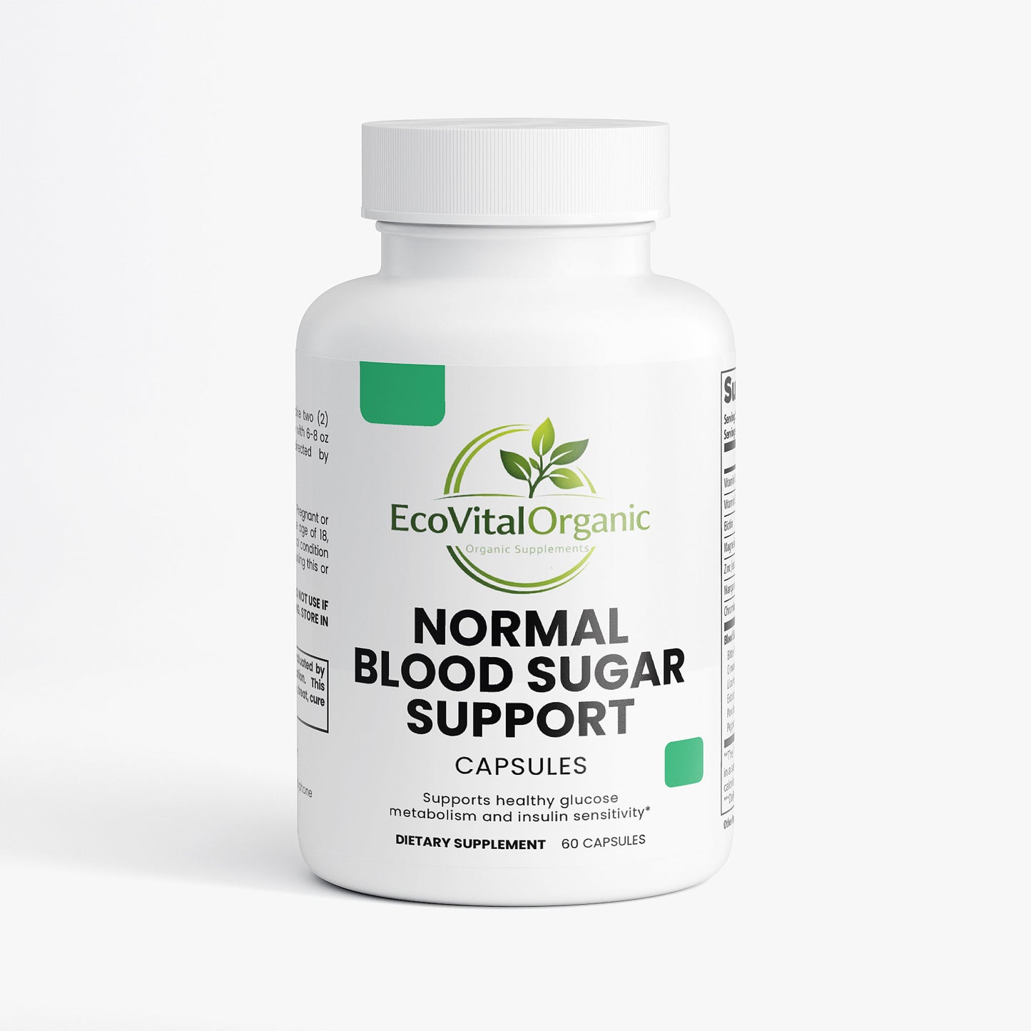 🌿EcoVitalOrganic Blood Sugar Support Capsules
