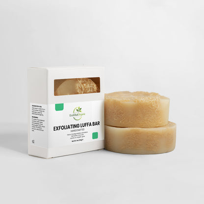 🌿EcoVitalOrganic Exfoliating Luffa Bar