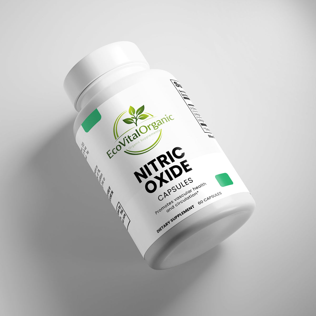 🌿EcoVitalOrganic Nitric Oxide Capsules
