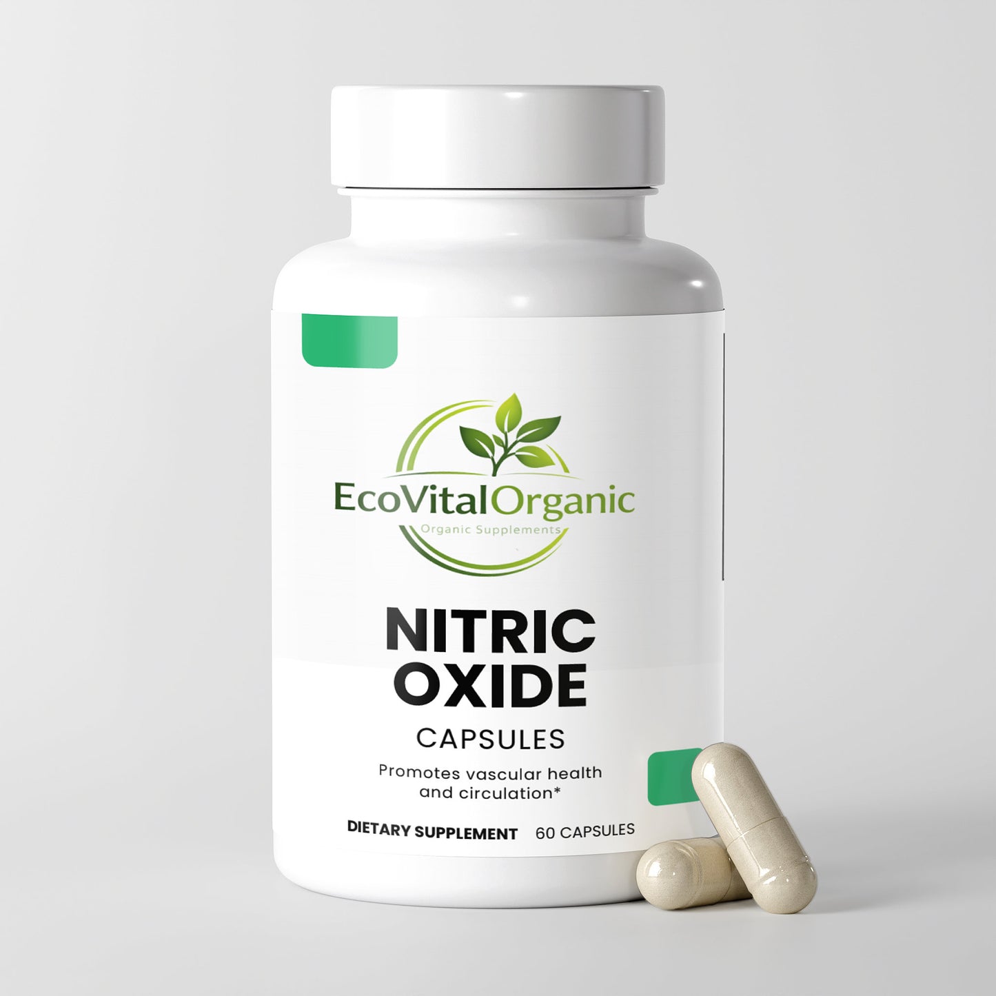 🌿EcoVitalOrganic Nitric Oxide Capsules