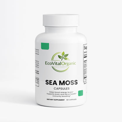 🌿EcoVitalOrganic Sea Moss Capsules