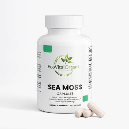 🌿EcoVitalOrganic Sea Moss Capsules