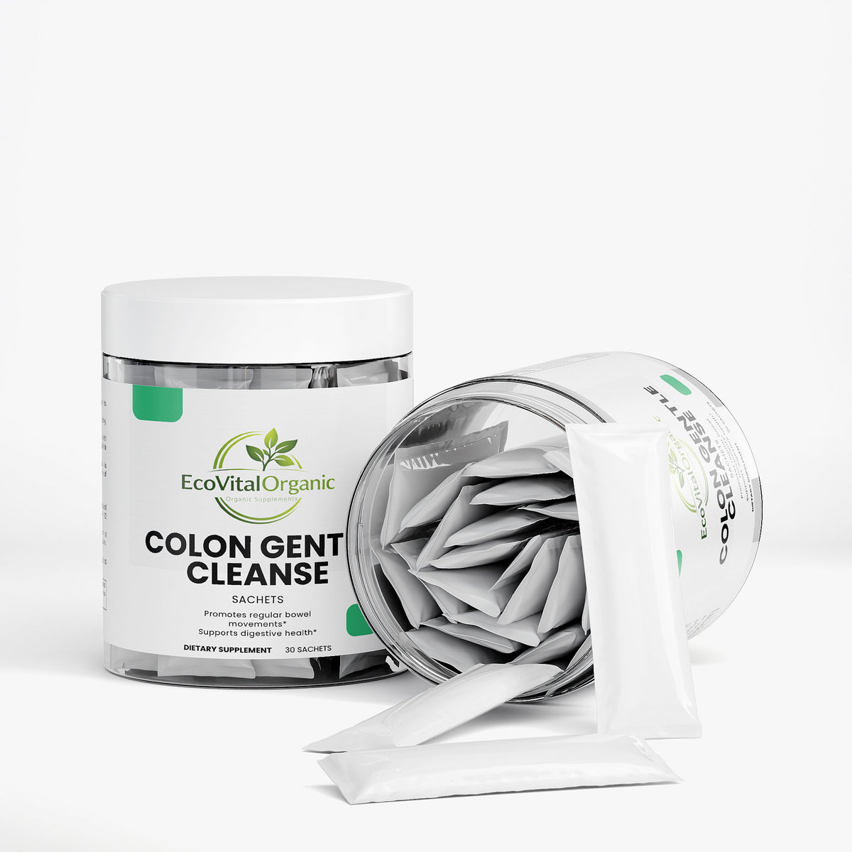 🌿EcoVitalOrganic Colon Gentle Cleanse Sachets