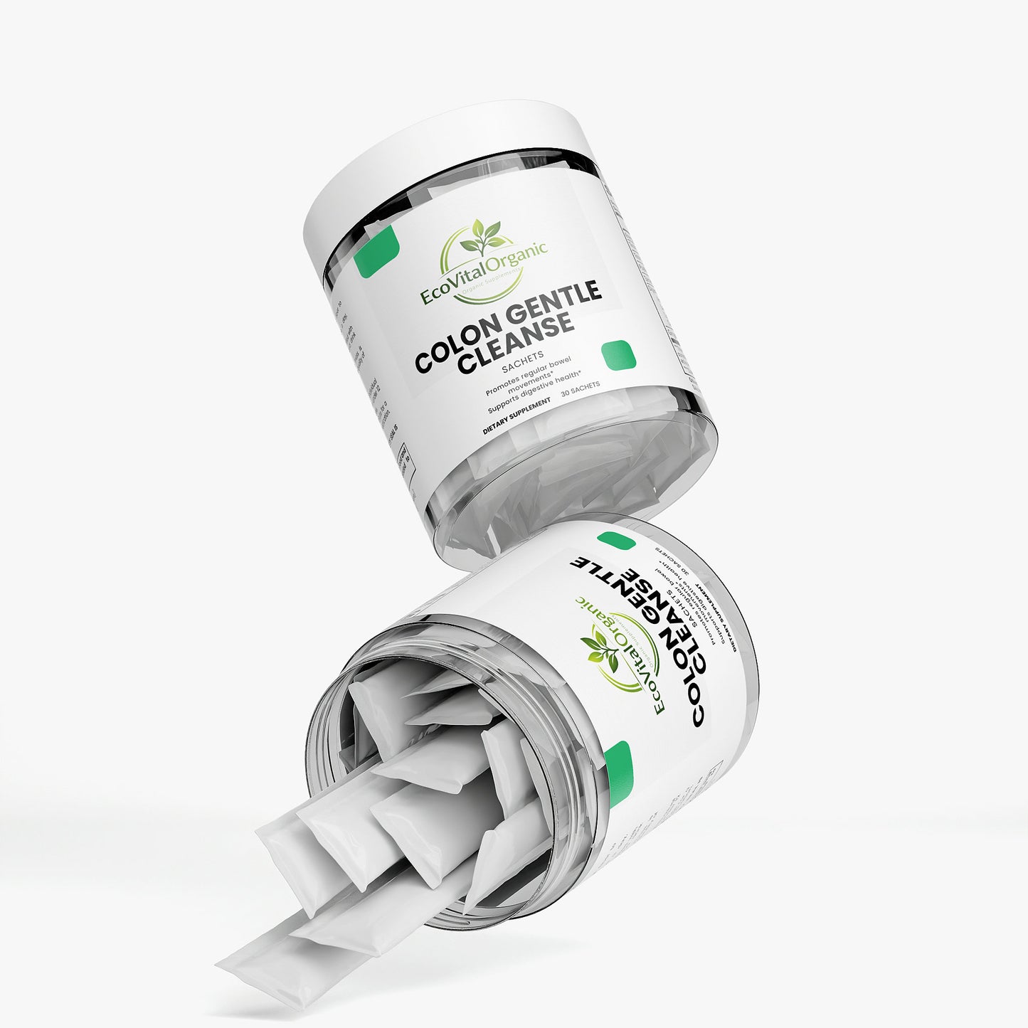 🌿EcoVitalOrganic Colon Gentle Cleanse Sachets