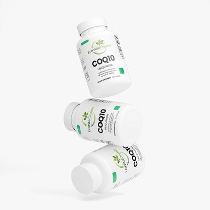 🌿EcoVitalOrganic CoQ10 Ubiquinone Capsules