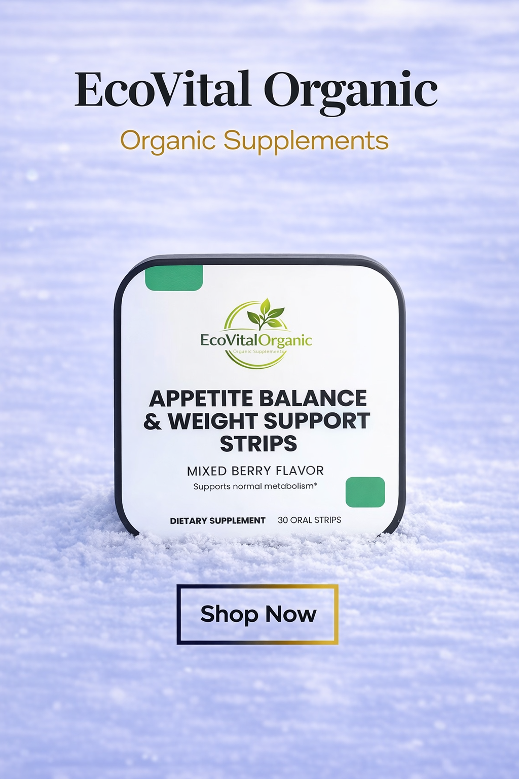 🌿EcoVitalOrganic Appetite Balance & Weight Support Strips