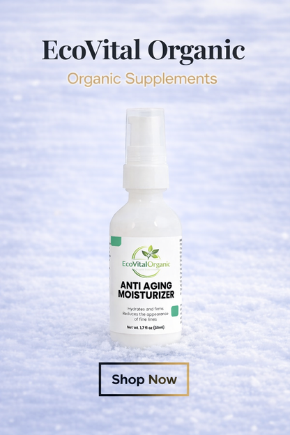🌿EcoVitalOrganic Anti‑Aging Moisturizer