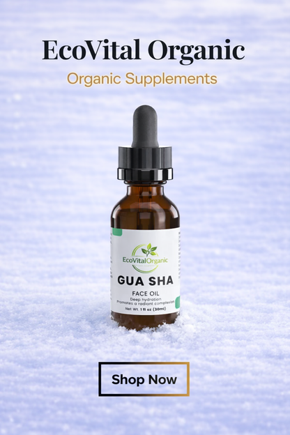 🌿EcoVitalOrganic Gua Sha Face Oil