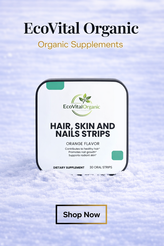 🌿EcoVitalOrganic Hair, Skin & Nails Strips