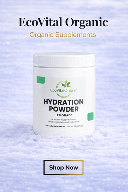 🌿EcoVitalOrganic Hydration Powder (Lemonade)