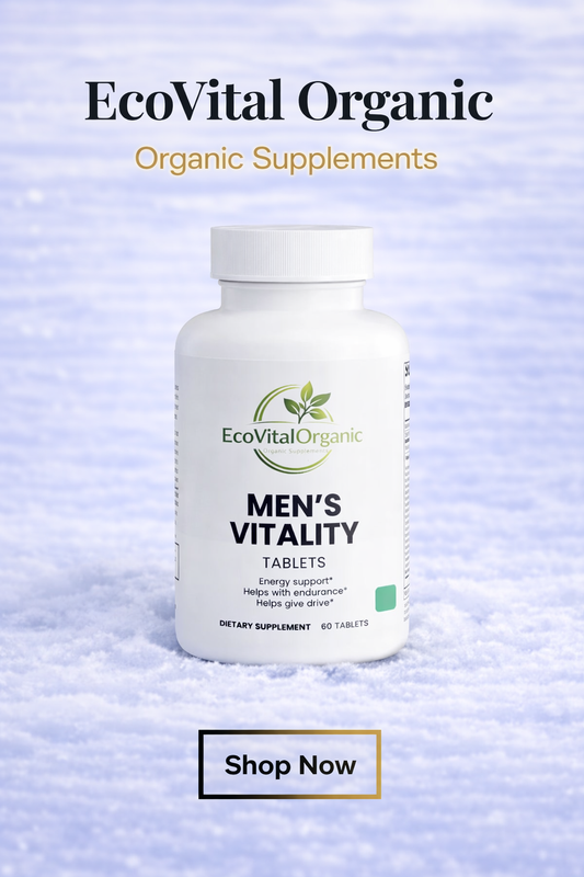 🌿EcoVitalOrganic Men’s Vitality Tablets