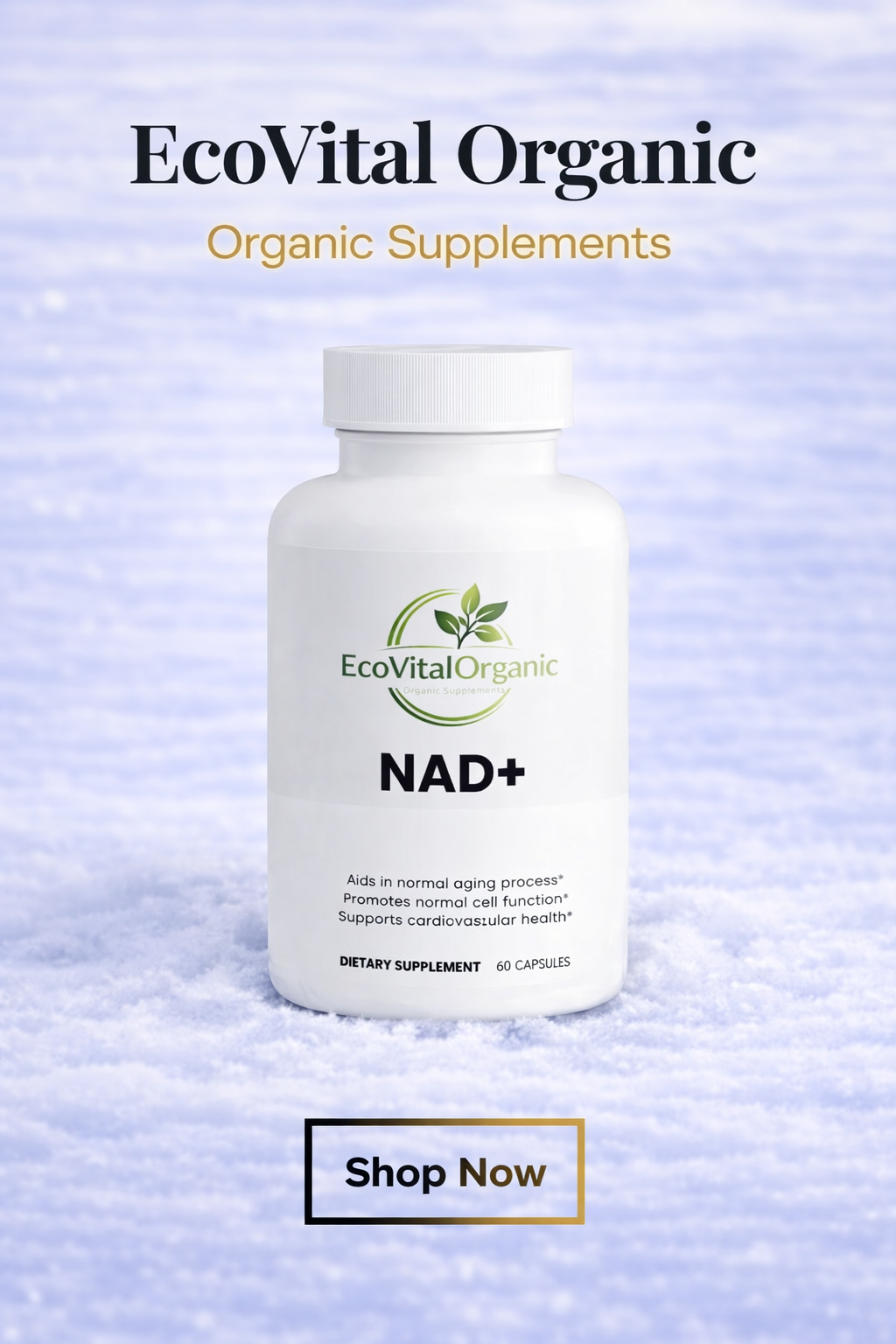 🌿EcoVitalOrganic NAD+ Capsules