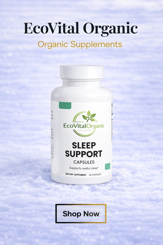 🌿EcoVitalOrganic Sleep Support Capsules