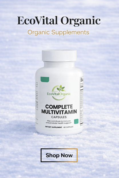 🌿EcoVitalOrganic Complete Multivitamin Capsules