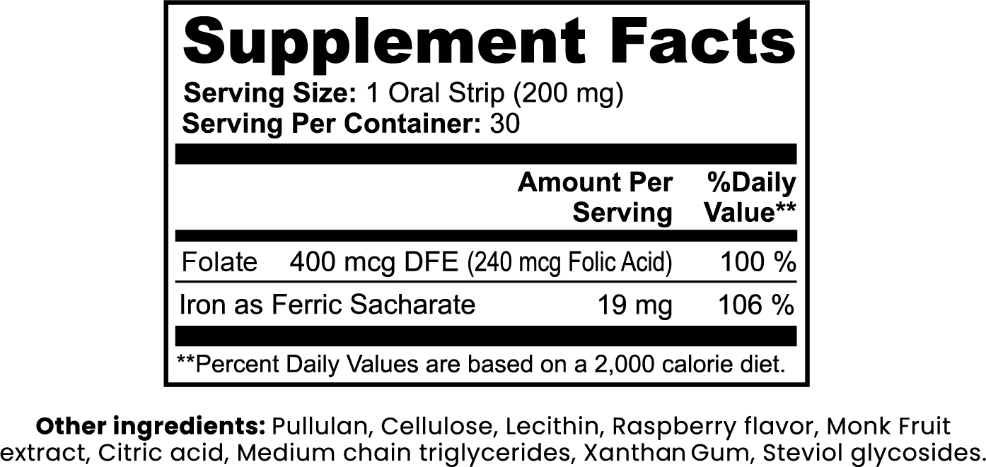 🌿EcoVitalOrganic Iron Strips